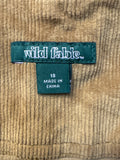 Wild Fable Brown Corduroy Skirt, 18