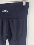 AYBL Black Leggings, M