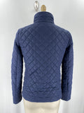 J. Crew Blue Quilted Jacket, XS