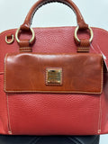 Dooney & Bourke Leather Satchel, 13"x10" (no crossbody strap)