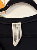 Free People Black Bodysuit, L