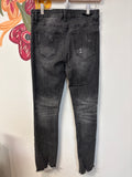 Risen 29" Inseam Black Jeans, 9/29