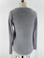 Pink Clover Gray Sweater, S