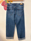 American Eagle Stovepipe 30" Inseam Cuffed Jeans, 4