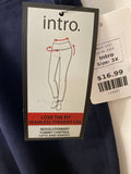 New Intro Blue Seamless Straight Leg 29" Inseam Leggings, 3X