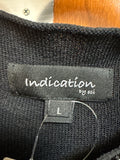 Indication by Eci Black Dress, L
