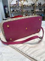 Gucci GG Supreme Monogram Linea A Foldover Tote (like new condition!)