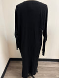 New The Drop Black Sweater Dress, 2X