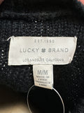 Lucky Brand Black Sweater, M