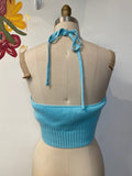 PacSun Blue Halter Top, M