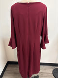 New Liz Claiborne Burgundy Dress, 14