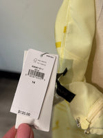 New Banana Republic Yellow Halter Dress, 14