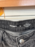 Old Navy Button Fly OG Straight 28" Inseam Jeans, 14