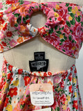 New Angie Pink Halter Dress, S