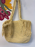 New Jen & Co Yellow Shoulder Bag, 19"x13"