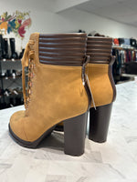 Just Fab Brown Shandee Boots, 10