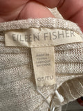 New Eileen Fisher Organic Linen Cotton Slub Poncho, One Size