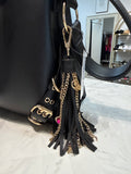 Madden NYC Black Shoulder Bag, 13"x10"
