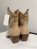 Top Moda Tan Cowboy Boots, 10