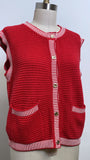 Staccato Red Sweater, L