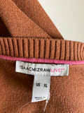 Isaac Mizrahi Brown Sweater, XL