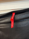 Spanx Black Shiny Leggings, L
