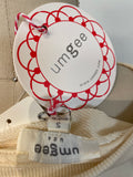 New Umgee Cream/Denim Sweatshirt, S