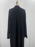 Ulla Popken Black Longline Cardigan, 24/26