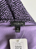 Talbots Purple Dress, XL