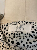Easel Black/Cream Top, 1X