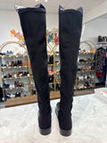 Stuart Weitzman Black Leather Over the Knee Boots, 10 (retail $850)