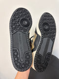New Adidas Black Forum Low Shoes, 8/8.5 (mens 6.5)