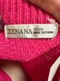 Zenana Pink Sweater, 1X/2X