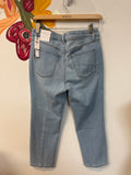 New Talbots Straight Leg Crop Jeans, 4 Petite