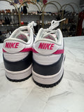 Nike Dunk Low Blue/Pink Shoes, 8.5 (youth 7)