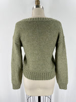 New Steve Madden Green Houston Sweater, XS