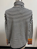 And The Why Black Stripe Sweater, M/L
