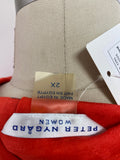 Peter Nygard Red Cotton/Linen Jacket, 2X