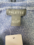 Palette Blue Chenille Sweater, M