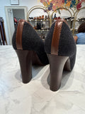 Tory Burch Brown/Gray Shoes, 6