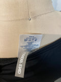 Lands End Black Swim Top, 10 DD