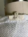 La Miel White Sweater, S