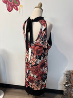 New White House Black Market Black Halter Chemise Dress, L