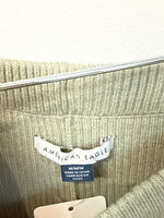 American Eagle 2pc Green Top + Pants, M