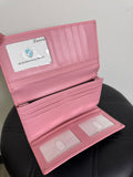 Lavemi Pink Leather RFID Wallet