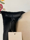 English Factory Black/Gold Dress, S