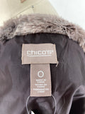 Chico's Open Front Vest, S