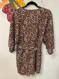 New Pretty Garden Print Romper, S