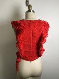 Sugar Lips Red Top, S