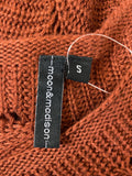 Moon & Madison Open Stitch Sweater, S